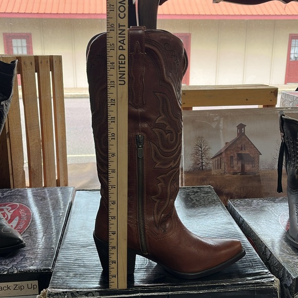 Dan Post Women's Adeline Leather Boot DP4331 Size: 8 - Picture 5 of 6